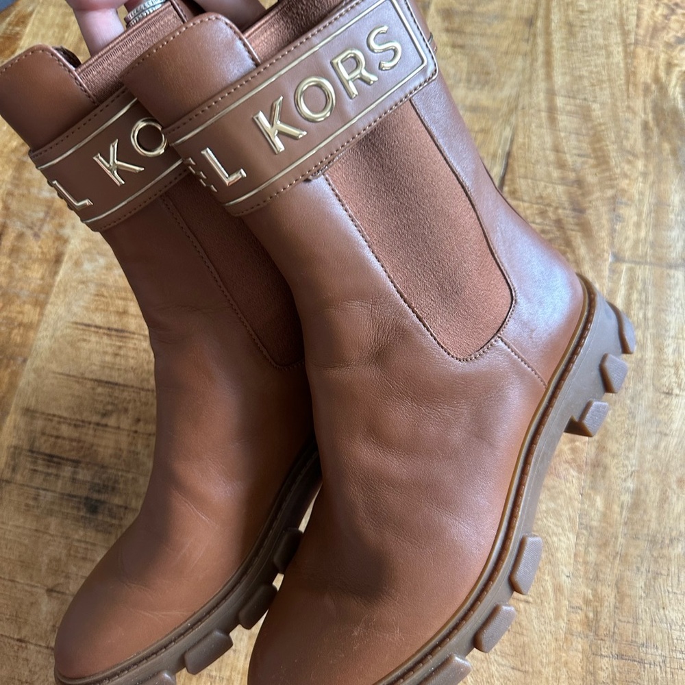 Michael Kors Tan  Ankle Boots - Picture 4 of 6